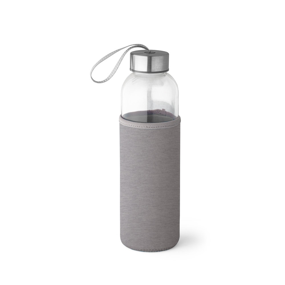 RAISE. Borraccia sportiva in vetro e acciaio inossidabile 520 mL