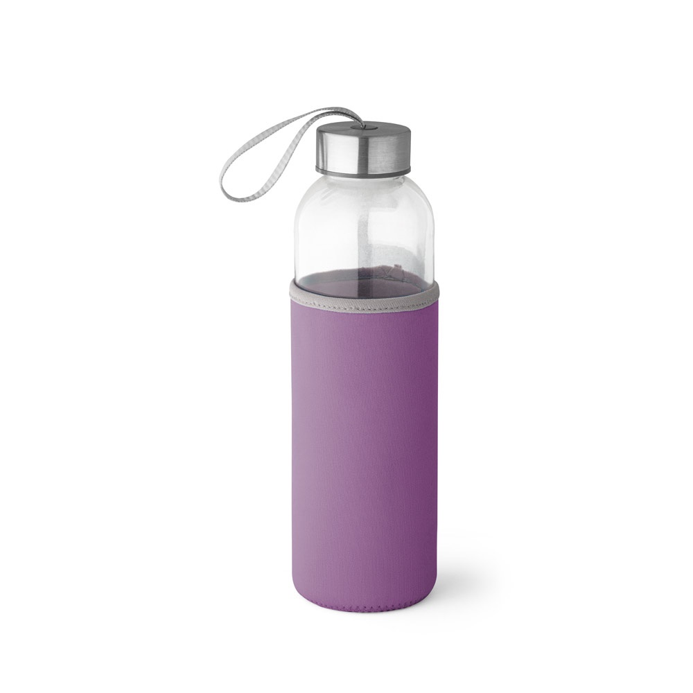 RAISE. Borraccia sportiva in vetro e acciaio inossidabile 520 mL