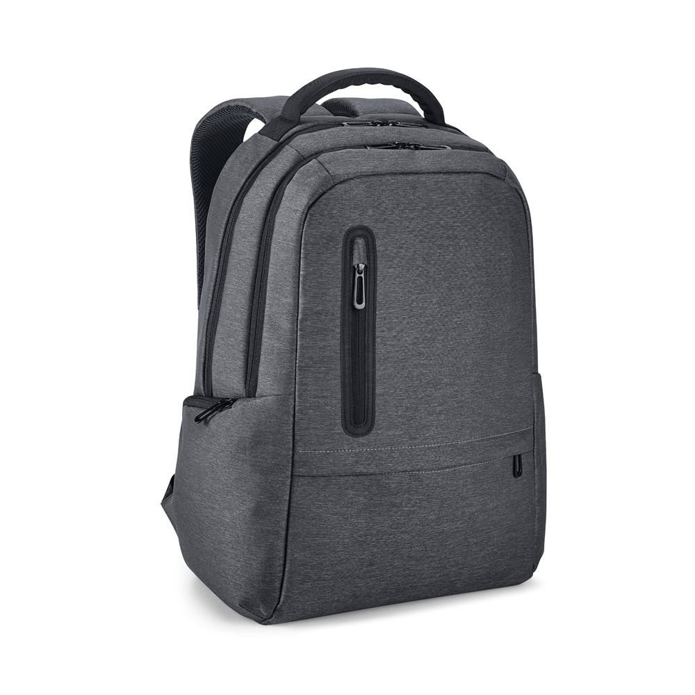 RE-BOSTON. Zaino per laptop in nylon riciclato 2Tone resistente all'acqua con scomparto 210D