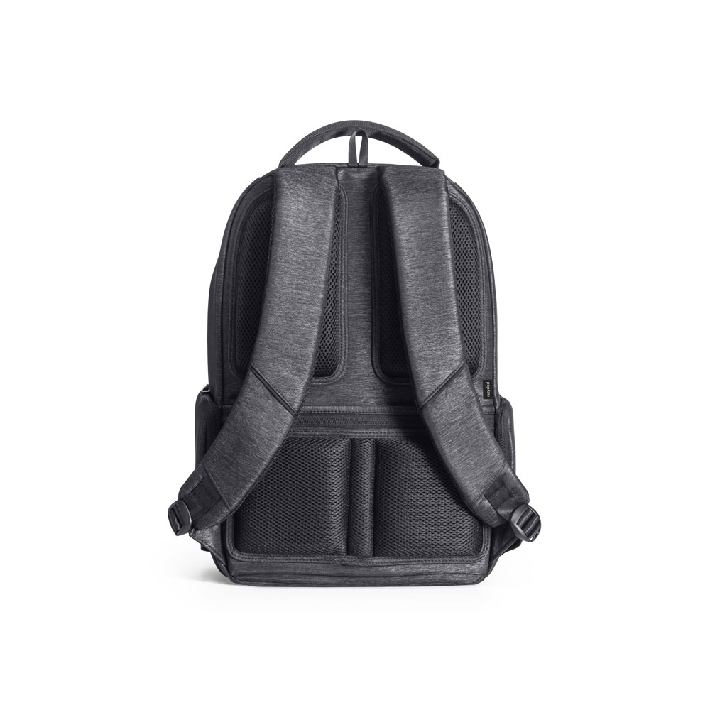 RE-BOSTON. Zaino per laptop in nylon riciclato 2Tone resistente all'acqua con scomparto 210D