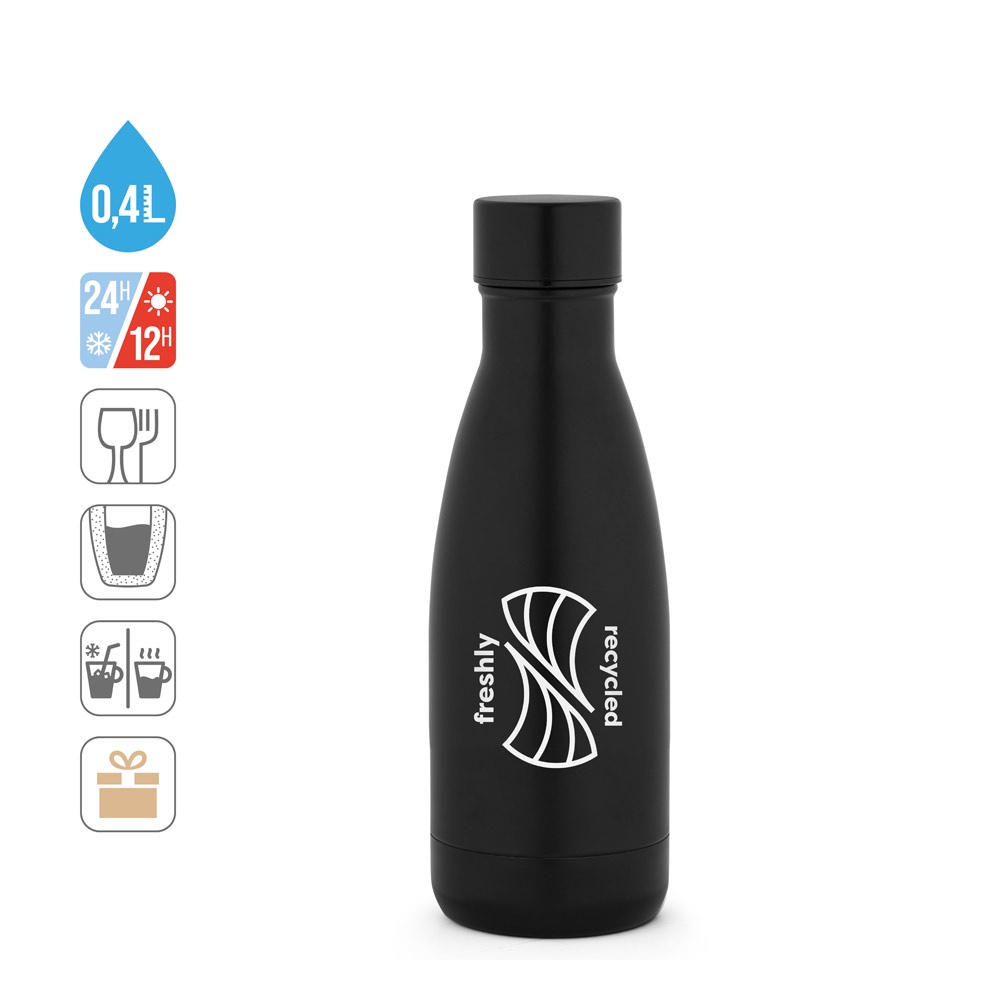 RE-BUFFON S. Thermos in acciaio inox riciclato al 90% 400 mL