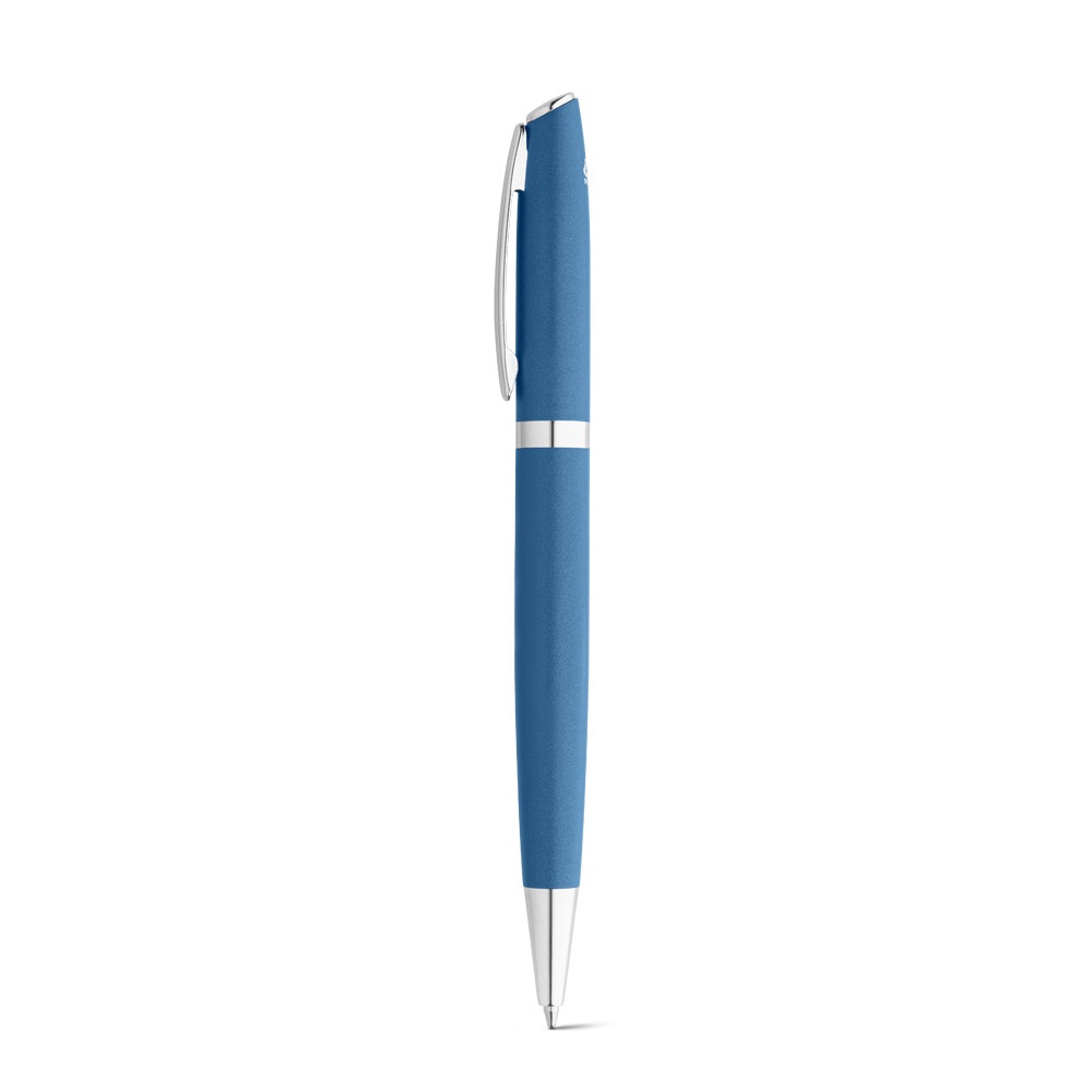 RE-LANDO-SET. Set penna roller e penna a sfera con corpo in alluminio riciclato (100% rAL)