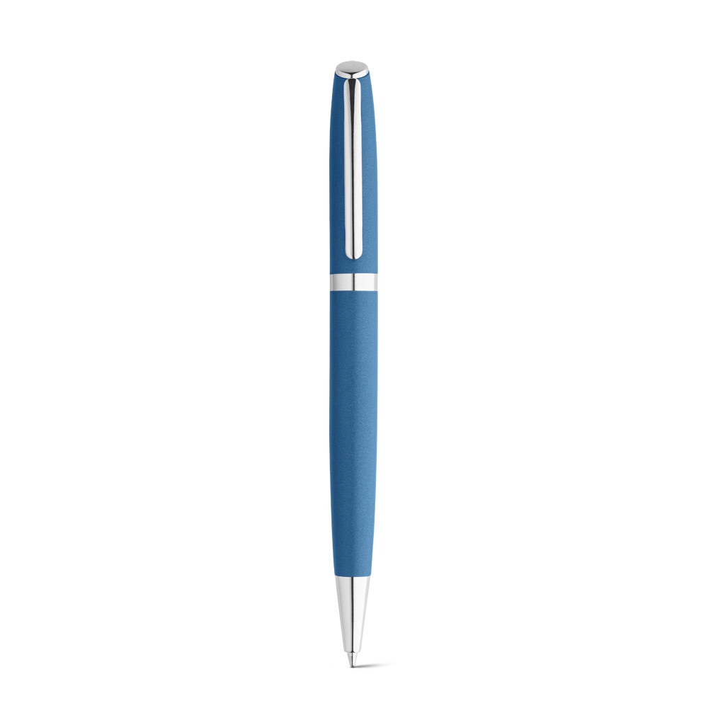 RE-LANDO-SET. Set penna roller e penna a sfera con corpo in alluminio riciclato (100% rAL)