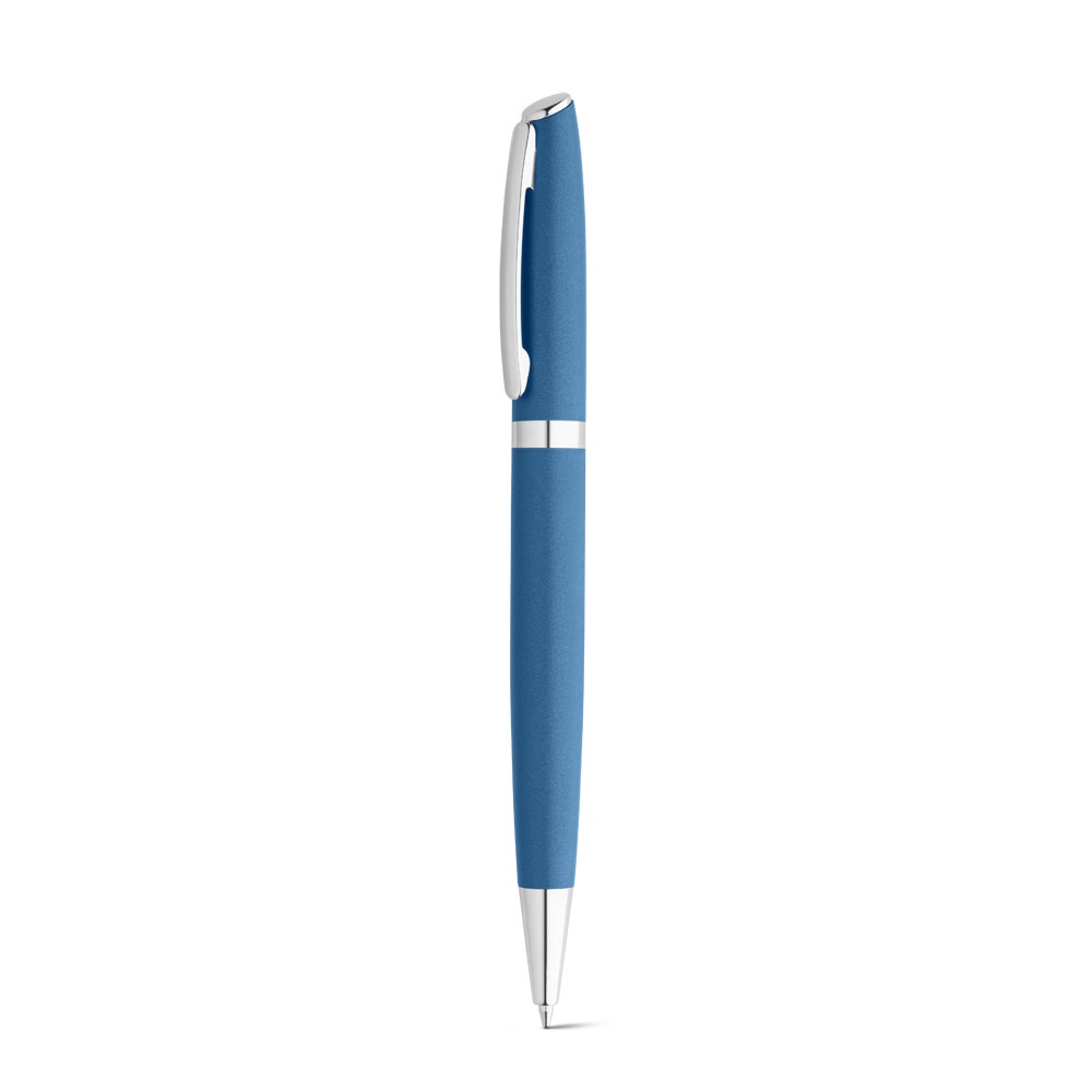 RE-LANDO-SET. Set penna roller e penna a sfera con corpo in alluminio riciclato (100% rAL)
