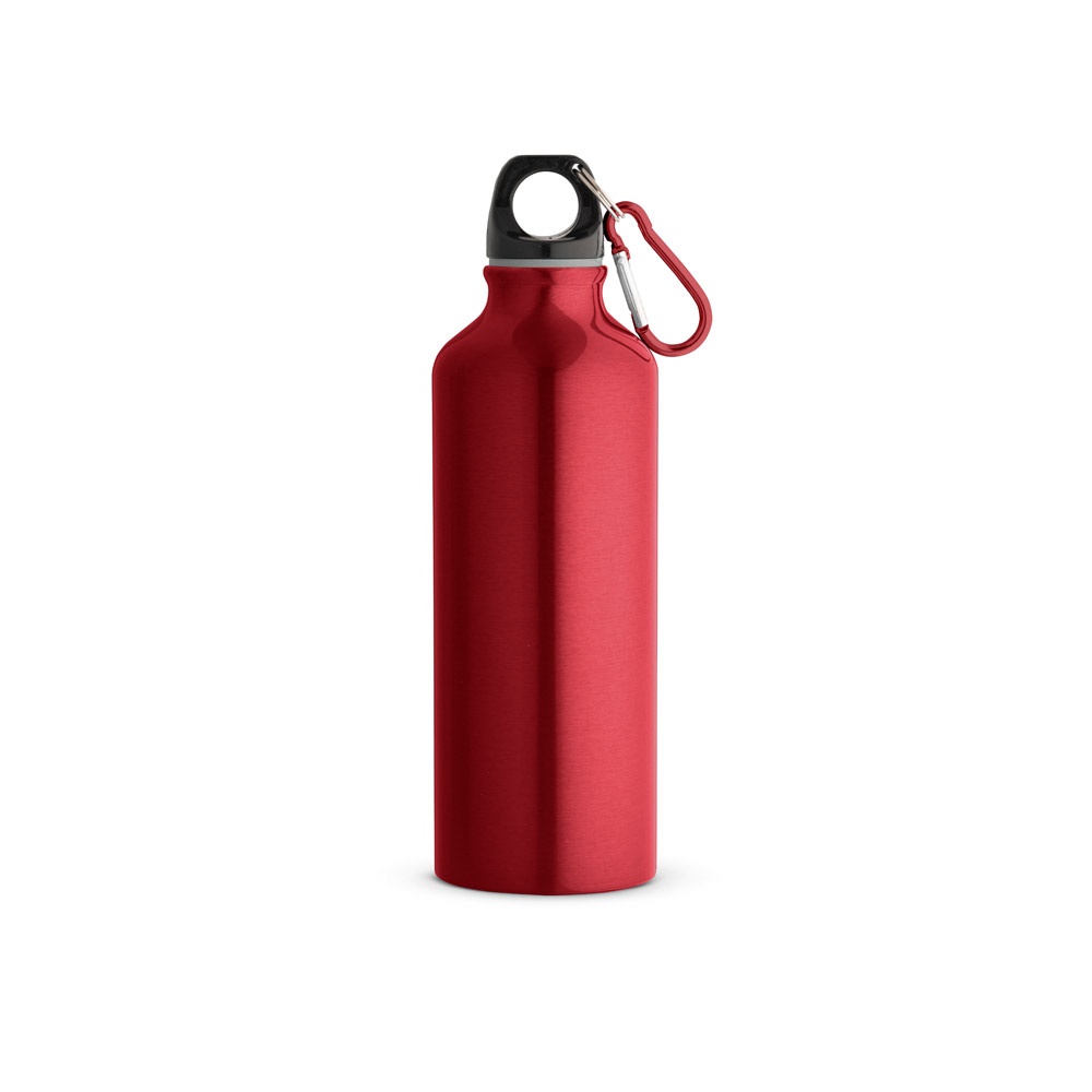 RE-LANDSCAPE M. Borraccia in alluminio riciclato (100% rAL) con moschettone 530 mL