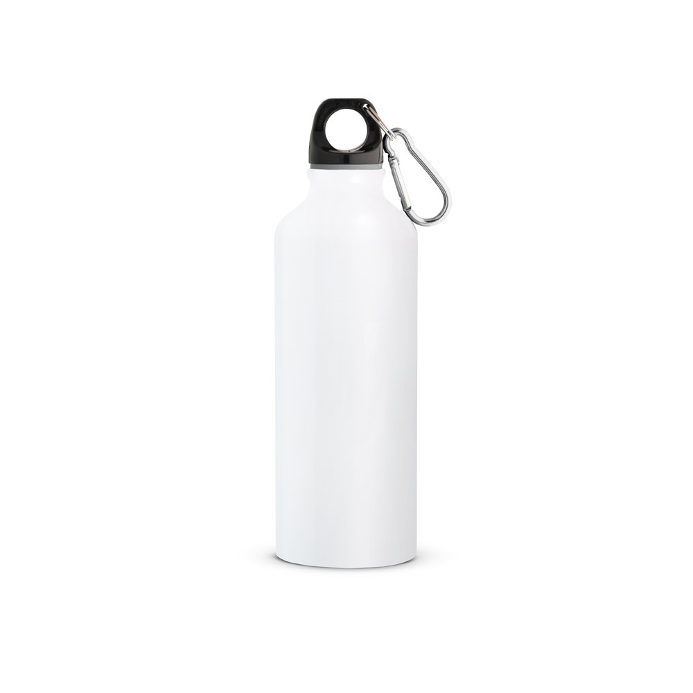 RE-LANDSCAPE M. Borraccia in alluminio riciclato (100% rAL) con moschettone 530 mL