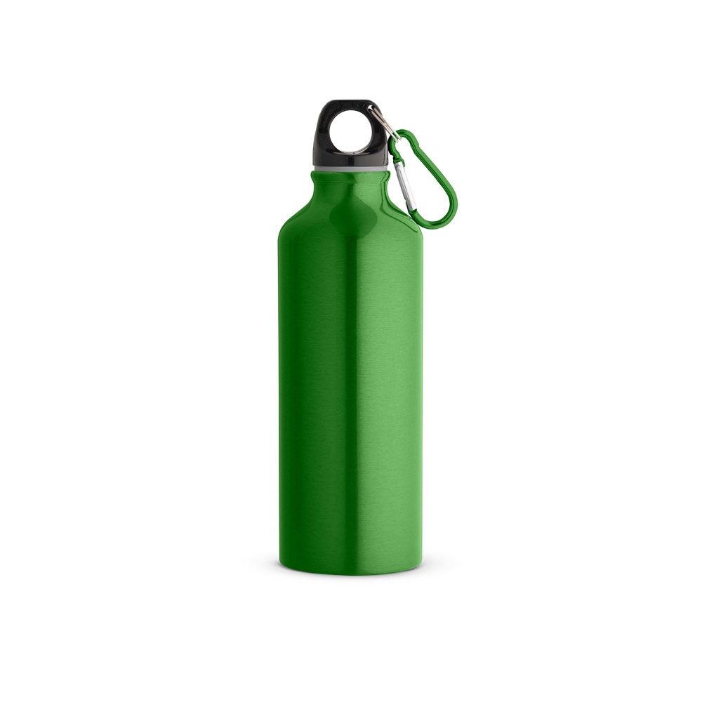 RE-LANDSCAPE M. Borraccia in alluminio riciclato (100% rAL) con moschettone 530 mL