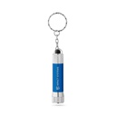 RE-LERGAN. Portachiavi in ​​alluminio (riciclato al 92%) con torcia LED a 3 luci