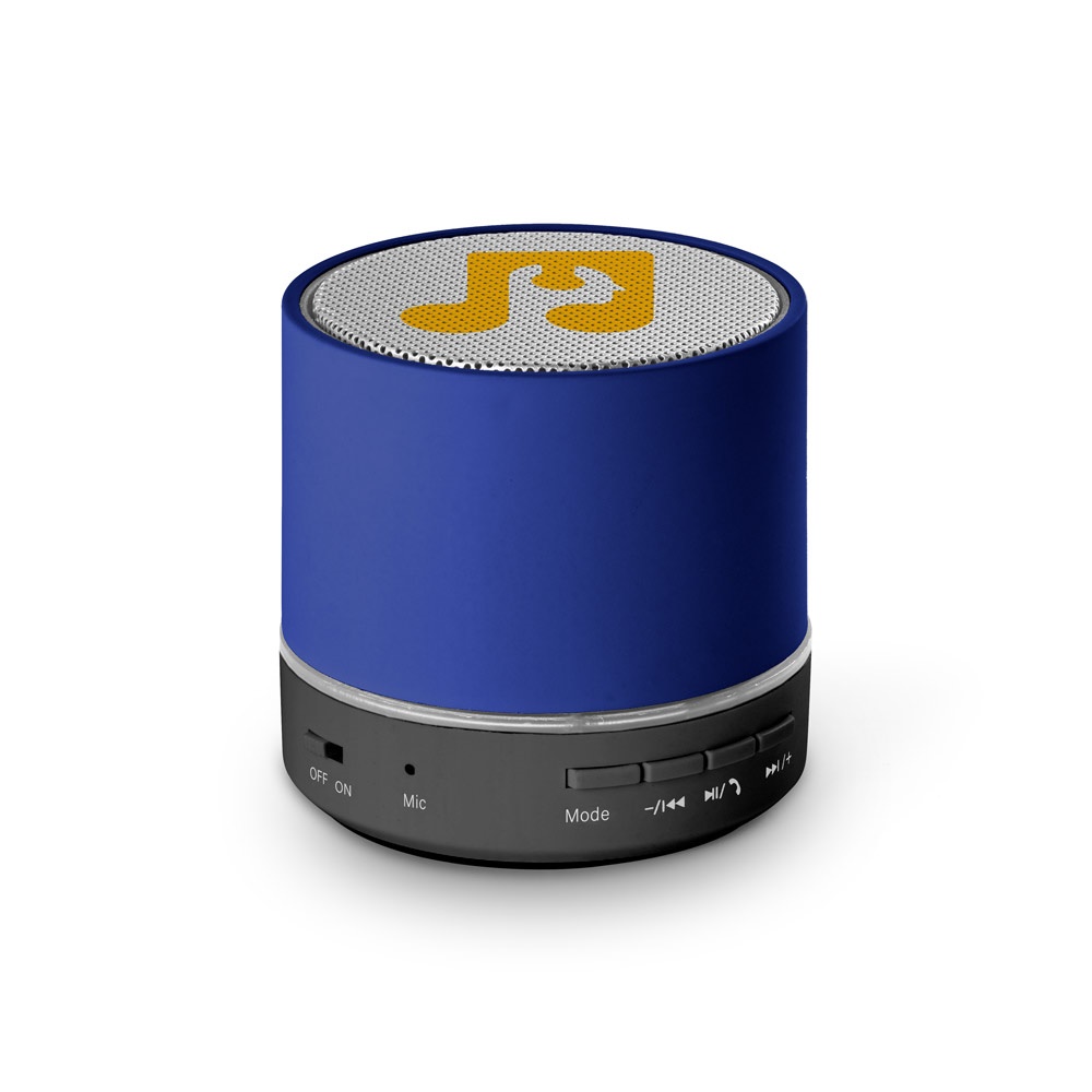 RE-PEREY. Altoparlante portatile da 3W con autonomia di 4h30m in ABS riciclato (100% rABS)