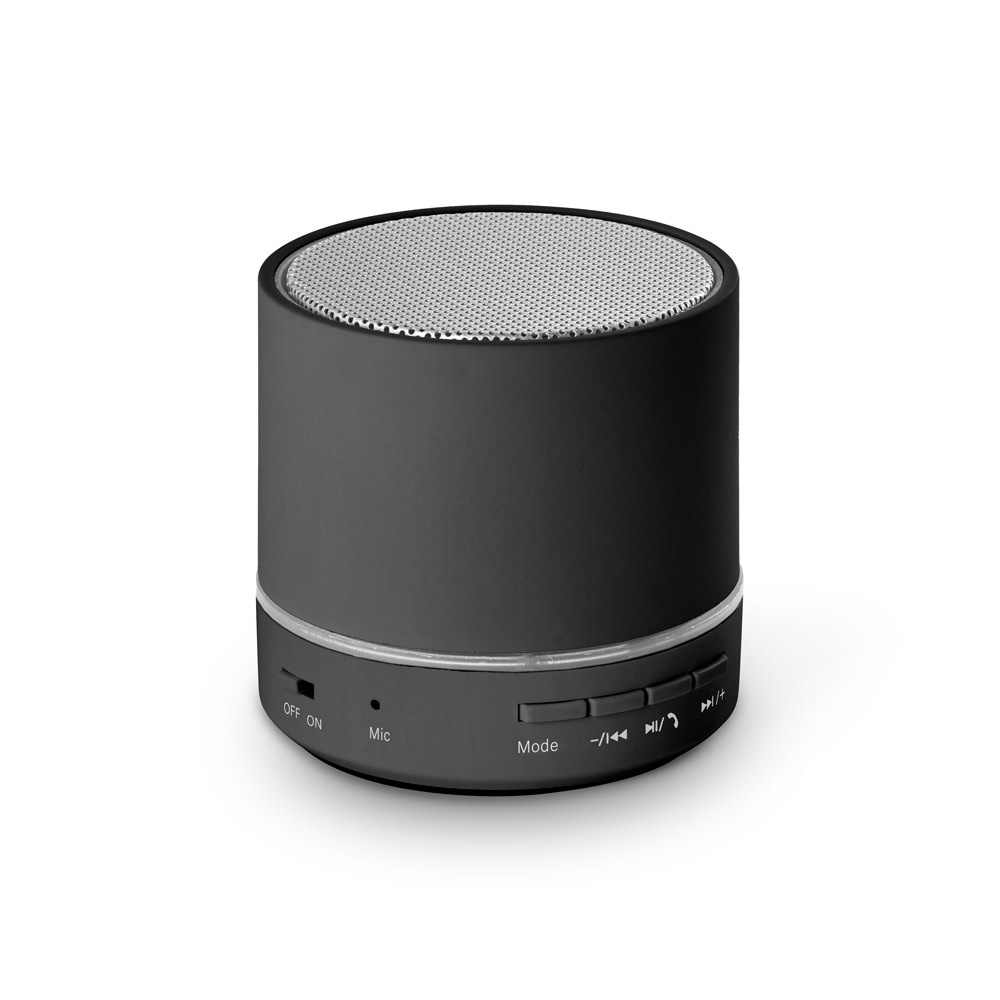 RE-PEREY. Altoparlante portatile da 3W con autonomia di 4h30m in ABS riciclato (100% rABS)