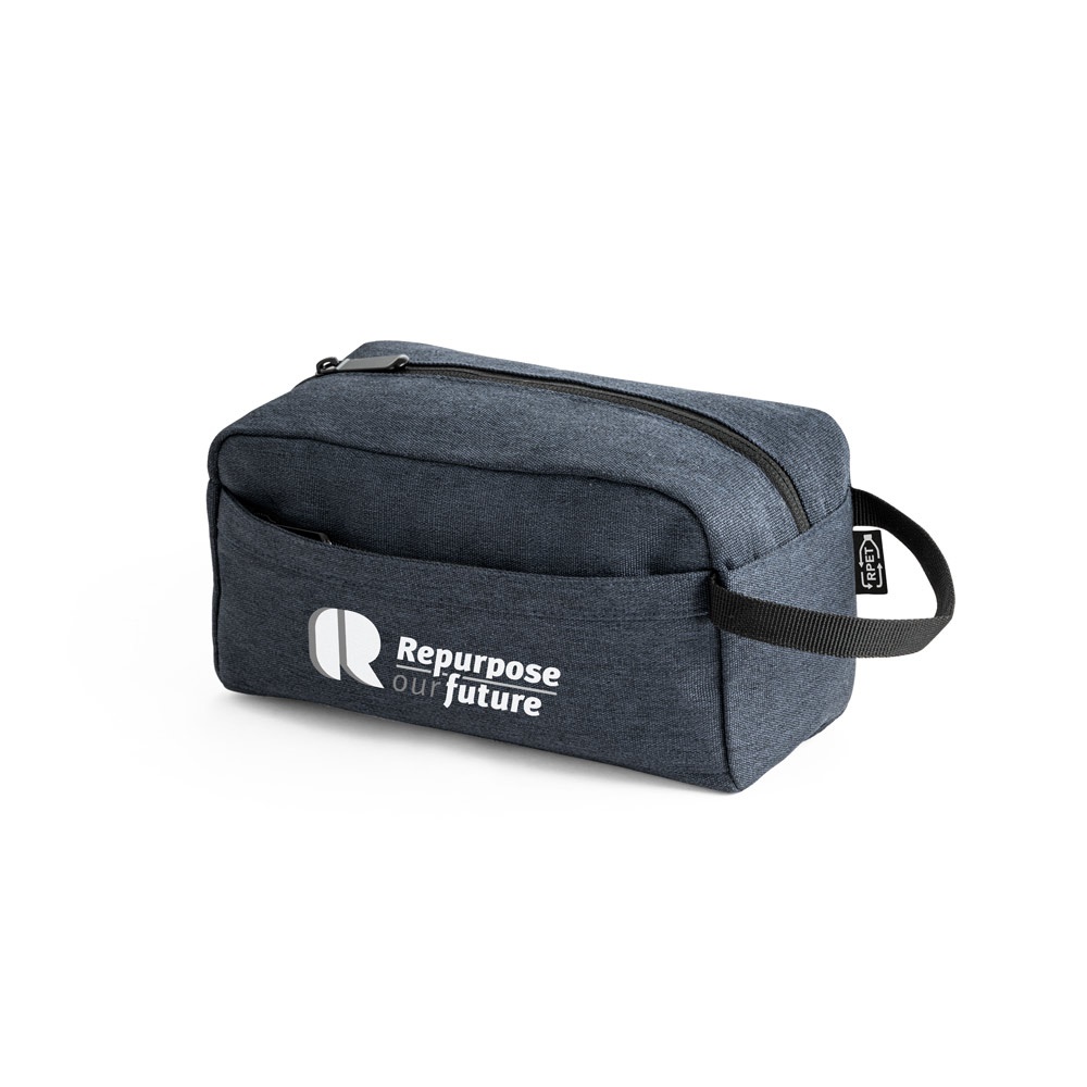 REPURPOSE BAG. Beauty case in poliestere riciclato 600D