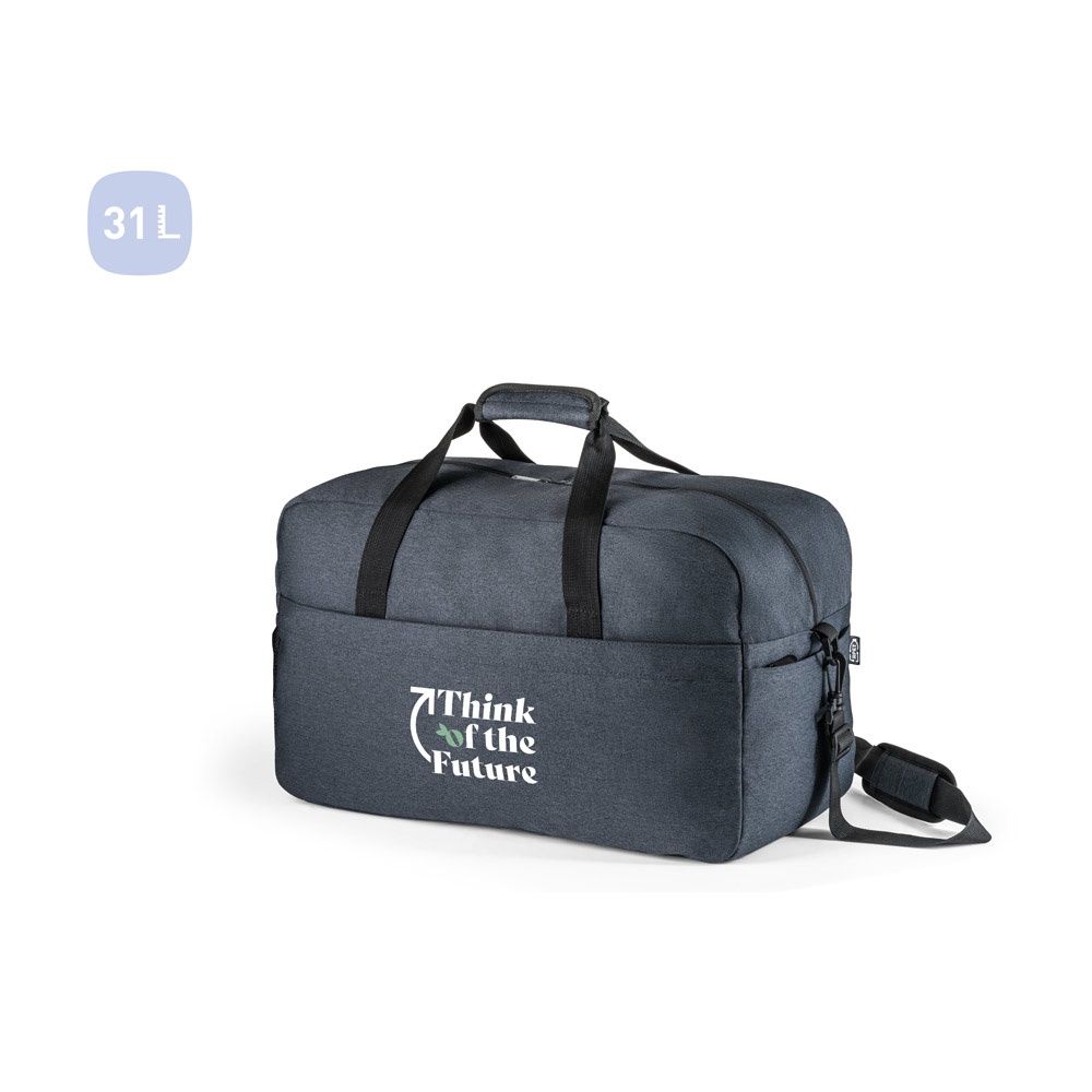 REPURPOSE SPORTS. Borsa sportiva in 600D poliestere riciclato