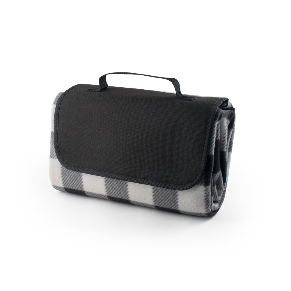 RILEY II. Coperta da picnic rivestita in EPE (180 g/m²) con motivo