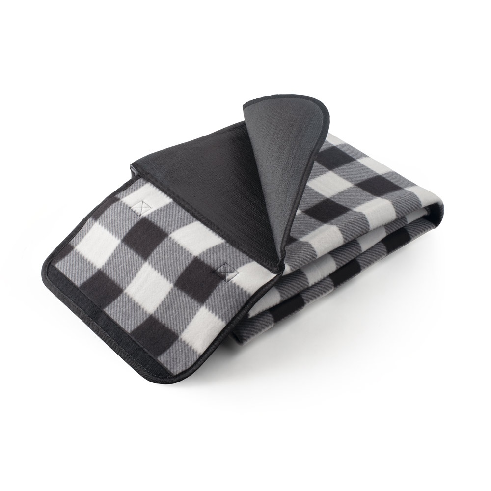 RILEY II. Coperta da picnic rivestita in EPE (180 g/m²) con motivo