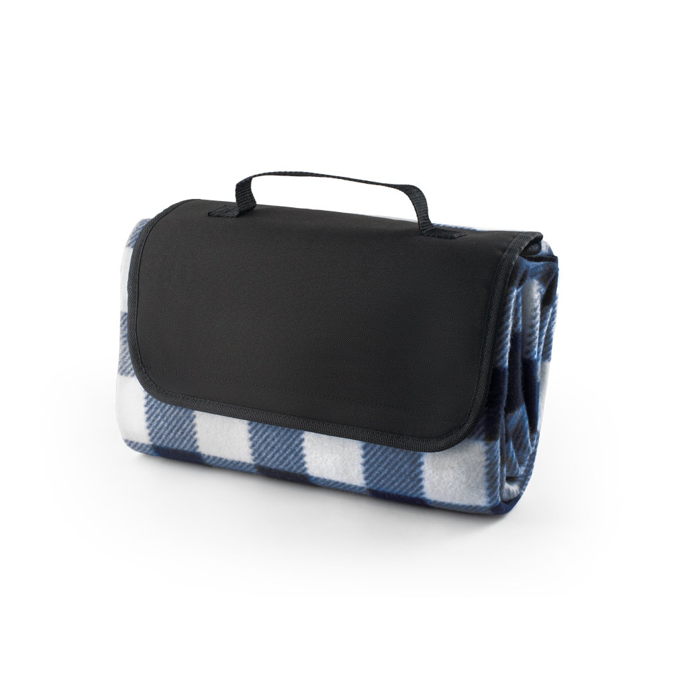 RILEY II. Coperta da picnic rivestita in EPE (180 g/m²) con motivo