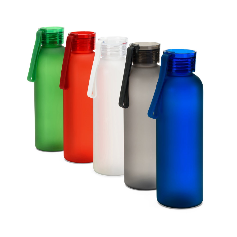 RIO rPET. Borraccia PET riciclato (100% rPET) con finitura opaca 600 mL