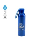 RIO. Borraccia in alluminio riciclato (100% rAL) con tappo in PP 660 mL