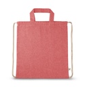 RISSANI. Zaino a sacca con cotone riciclato (70%) e poliestere (30% rPET) (140 g/m²)