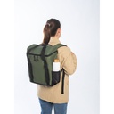 ROMA L. Zaino termico imbottito in poliestere riciclato 600D ripstop 16 L