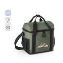 ROMA M. Borsa termica imbottita in poliestere riciclato 600D ripstop 11 L