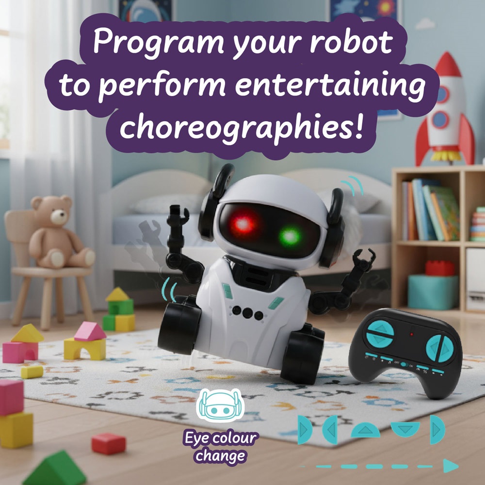 ROMI INTELLIGENT ROBOT. Giocattolo educativo per bambini