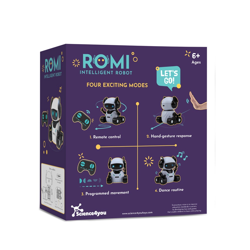 ROMI INTELLIGENT ROBOT. Giocattolo educativo per bambini