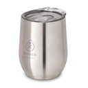 RONDE. Bicchiere da viaggio da in acciaio inox 400 mL