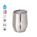 RONDE. Bicchiere da viaggio da in acciaio inox 400 mL