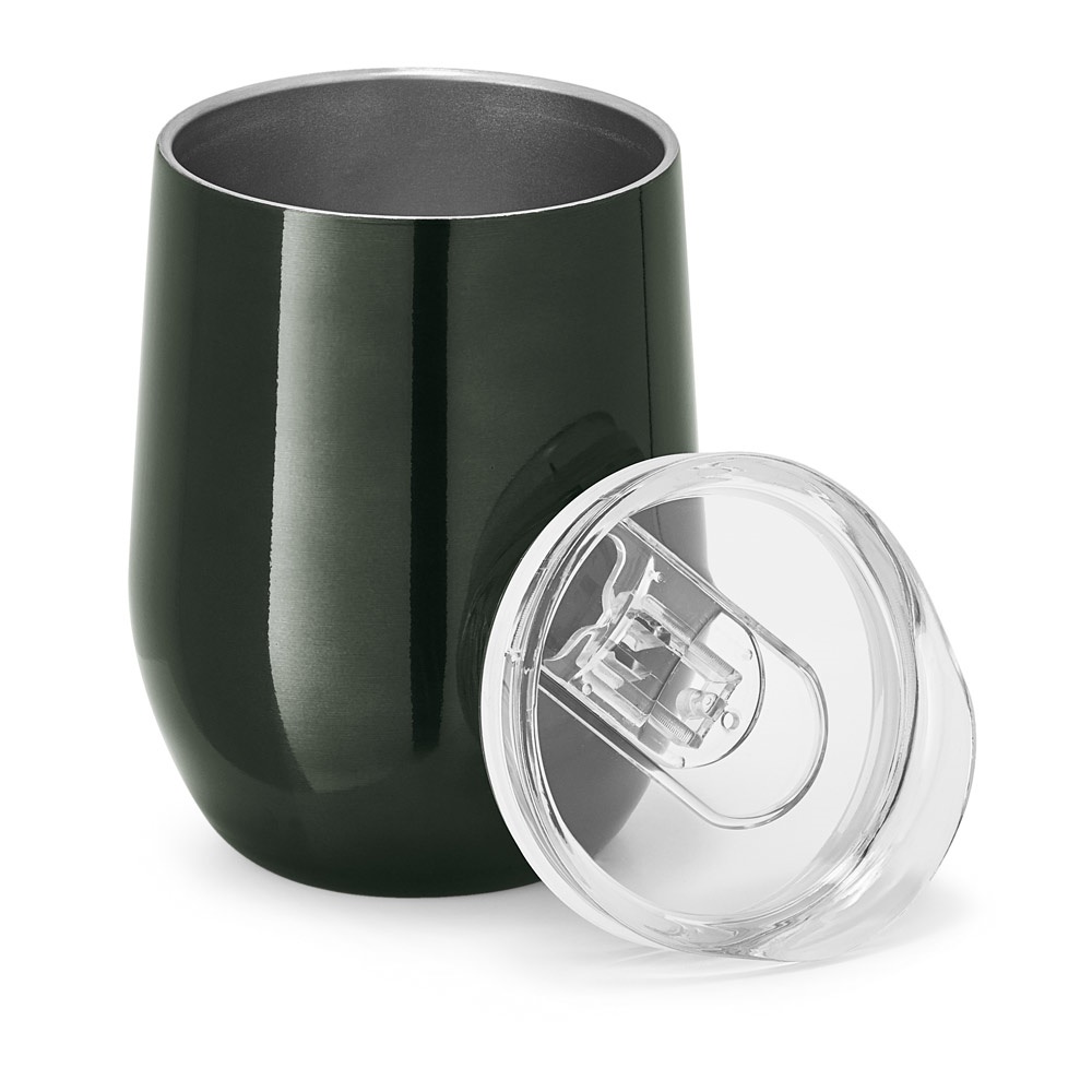 RONDE. Bicchiere da viaggio da in acciaio inox 400 mL