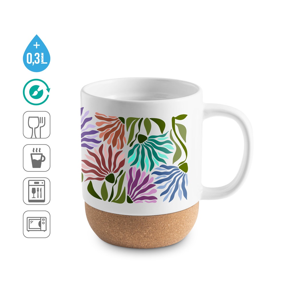 RORY SUB. Tazza in ceramica adatta alla sublimazione 390 ml