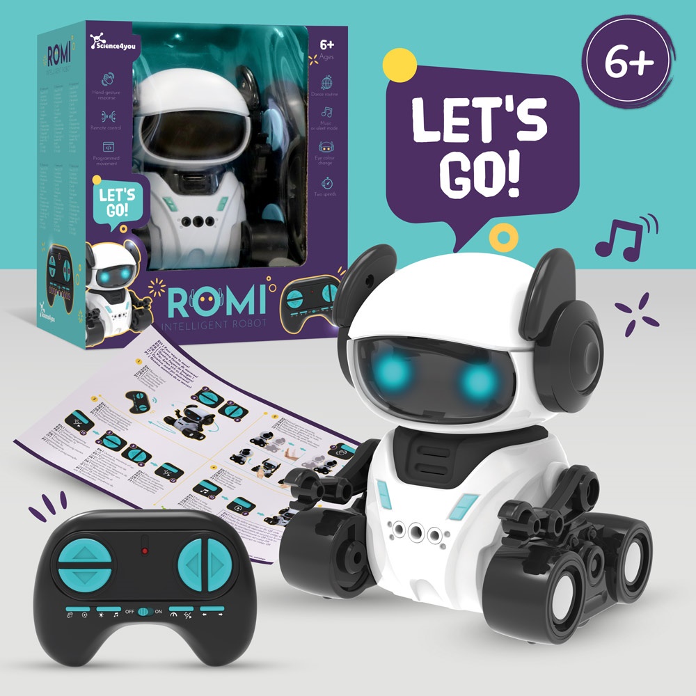 ROMI INTELLIGENT ROBOT. Giocattolo educativo per bambini