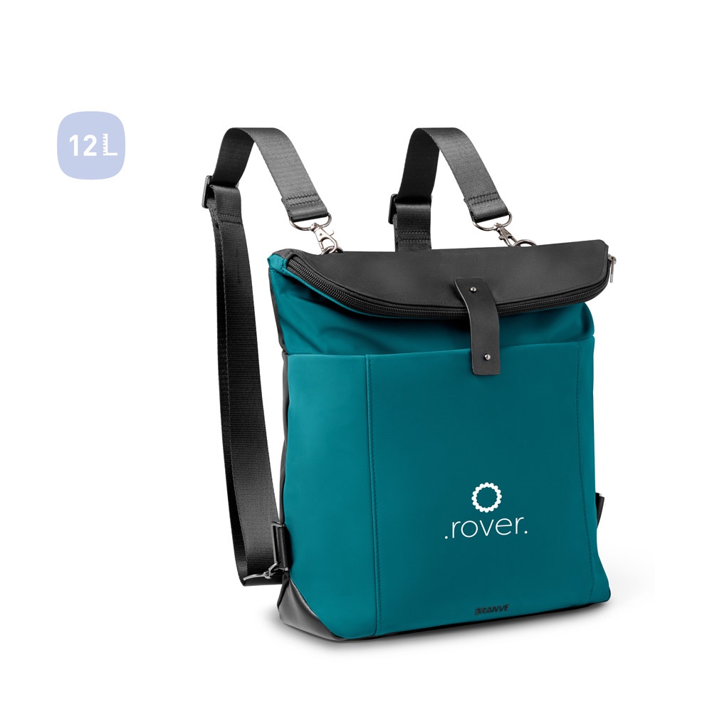 ROVER BACKPACK II. Zaino in tessuto e PU