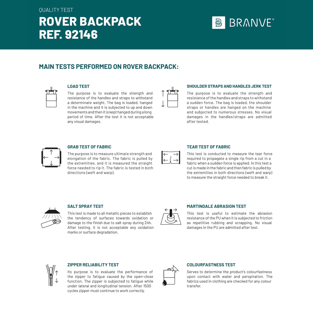 ROVER BACKPACK. Zaino in microfibra e PU