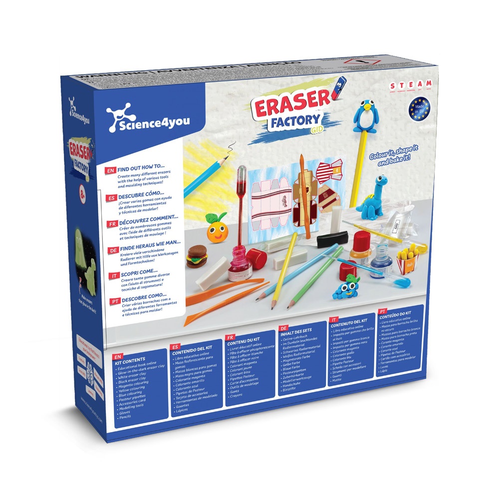 RUBBER FACTORY. Fabbrica di gomme ideale per bambini