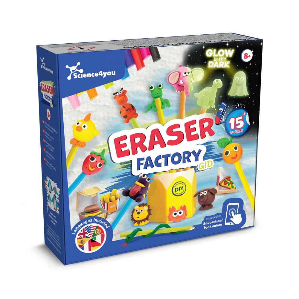 RUBBER FACTORY. Fabbrica di gomme ideale per bambini