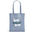 RYNEK. Borsa con cotone riciclato (70%), poliestere (30% rPET) (140 g/m²)