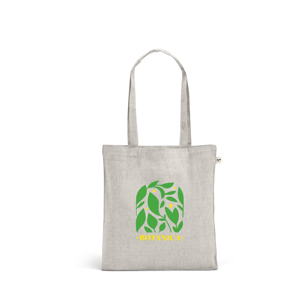 RYNEK. Borsa con cotone riciclato (70%), poliestere (30% rPET) (140 g/m²)