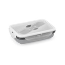 SAFFRON. Porta pranzo. Contenitore ermetico in silicone e PP 640 mL