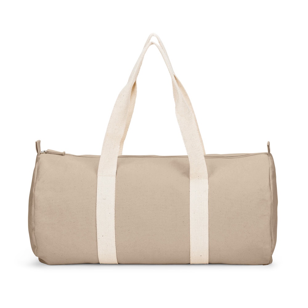 SAINT SPORT. Borsa sportiva in cotone riciclato e poliestere riciclato (380 g/m²)