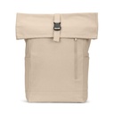 SAINT. Zaino “roll top” in cotone riciclato e poliestere riciclato (380 g/m²)