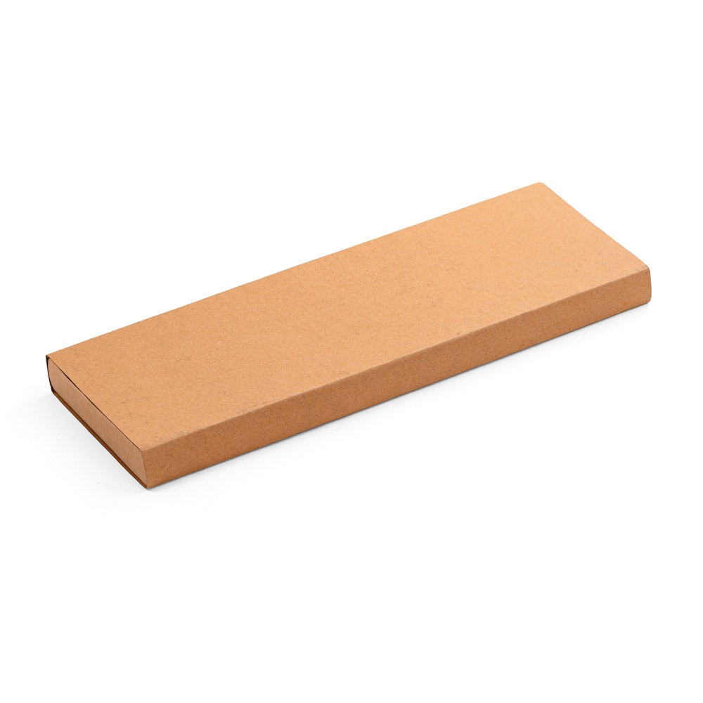 SALSA. Set per barbecue composto da 2 utensili in bambú e acciaio inossidabile