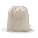 SALAMANCA. Zaino a sacca in cotone riciclato (70%) e poliestere (30% rPET) (150 g/m²)