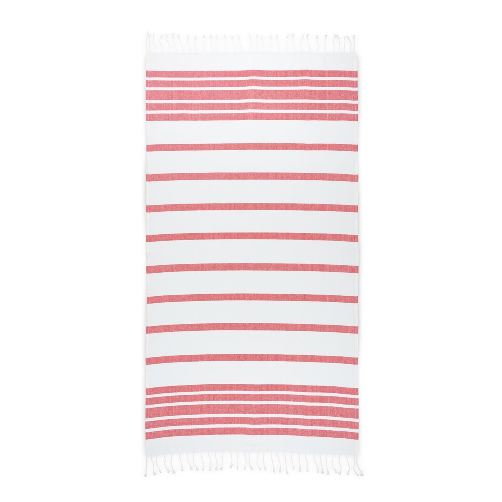 SARDENHA. Telo da mare in cotone (riciclato al 70%) e poliestere (riciclato al 30%) (180 g/m²)