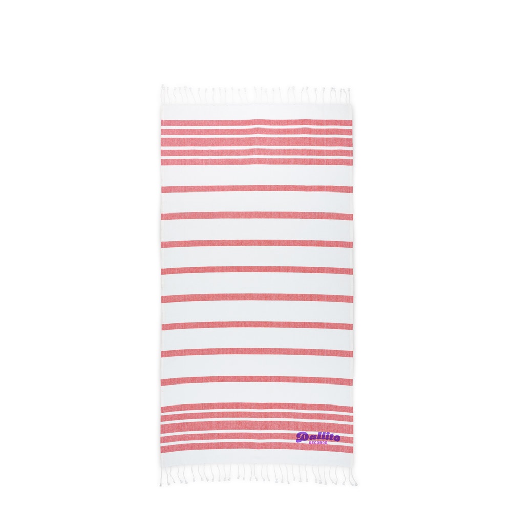 SARDENHA. Telo da mare in cotone (riciclato al 70%) e poliestere (riciclato al 30%) (180 g/m²)