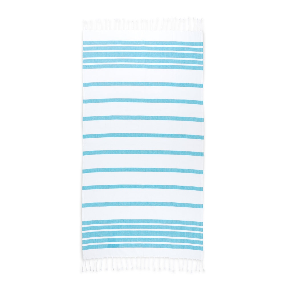 SARDENHA. Telo da mare in cotone (riciclato al 70%) e poliestere (riciclato al 30%) (180 g/m²)