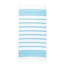 SARDENHA. Telo da mare in cotone (riciclato al 70%) e poliestere (riciclato al 30%) (180 g/m²)