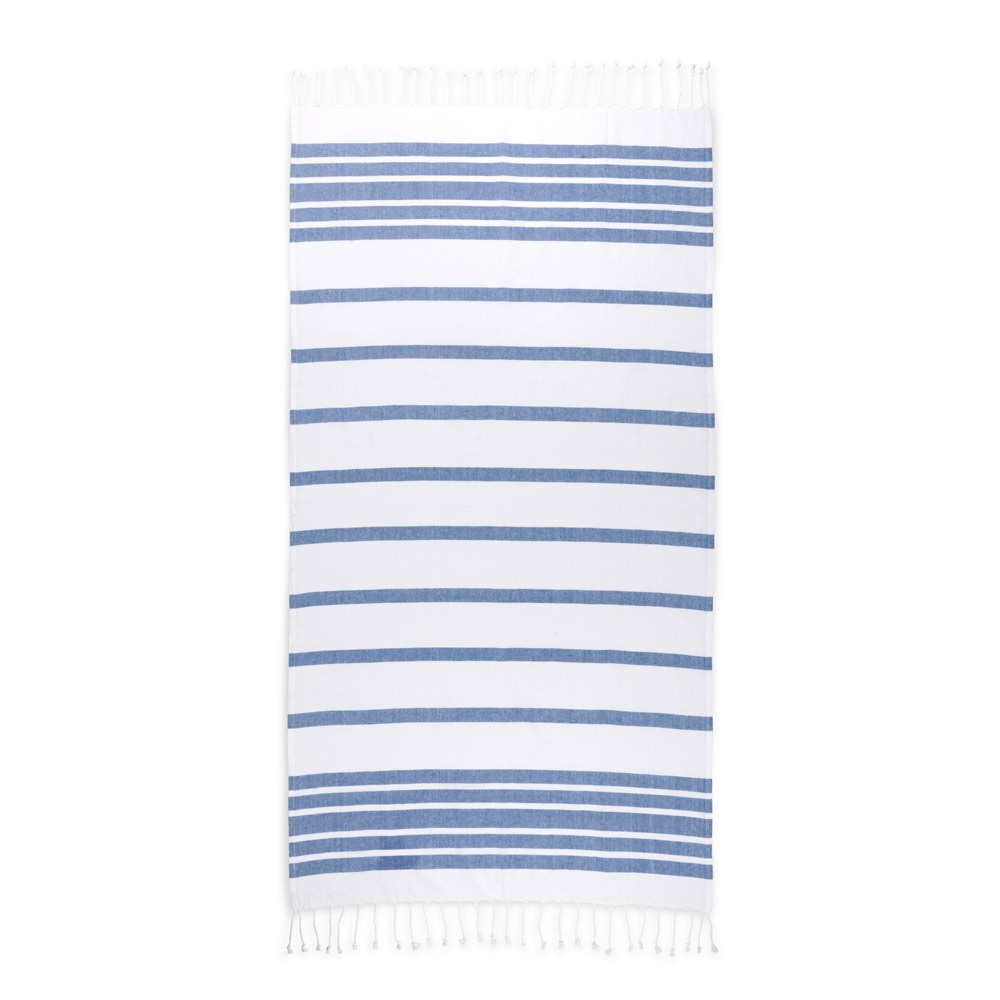 SARDENHA. Telo da mare in cotone (riciclato al 70%) e poliestere (riciclato al 30%) (180 g/m²)