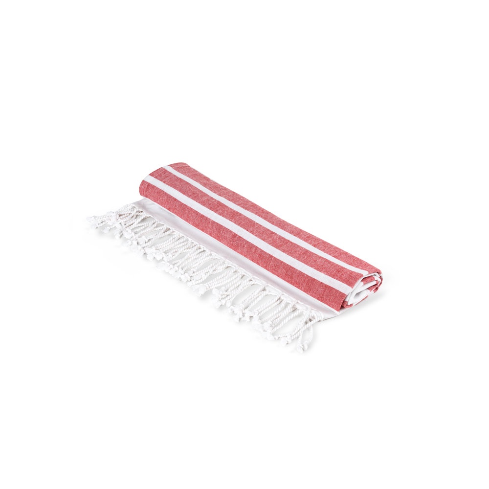 SARDENHA. Telo da mare in cotone (riciclato al 70%) e poliestere (riciclato al 30%) (180 g/m²)