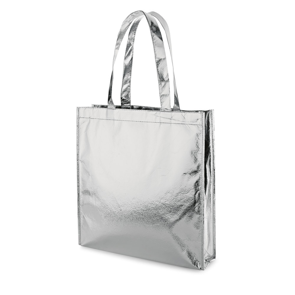 SAWGRASS. Borsa in TNT laminata lucida (90 g/m²)