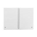 SCHILLER. Blocco note A5 con copertina flessibile,realizzato con carta riciclata al 100%